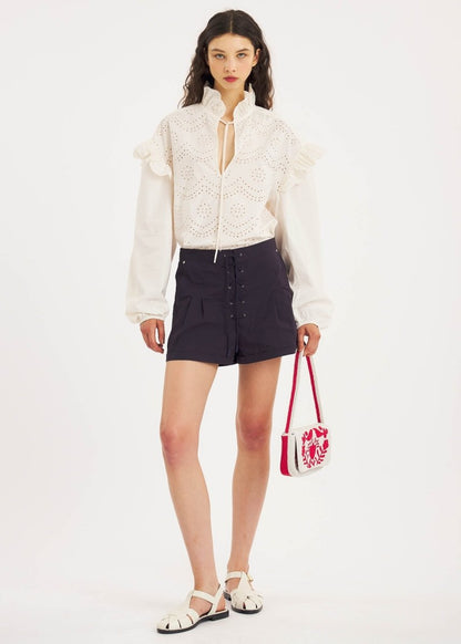Baby Blouse in White from ANTIK BATIK at Edito boutique