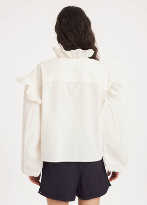 Baby Blouse in White from ANTIK BATIK at Edito boutique