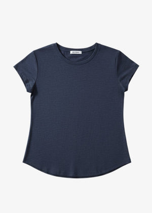 Baby Crew Tee in Sea from BELLA DAHL at Edito boutique