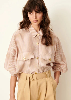 Balanca Shirt in Rosasand from SESSUN at Edito boutique