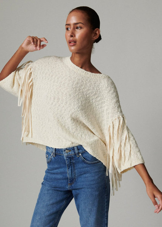 Baptiste Pullover in Jet Stream from DAY BIRGER ET MIKKELSEN at Edito boutique