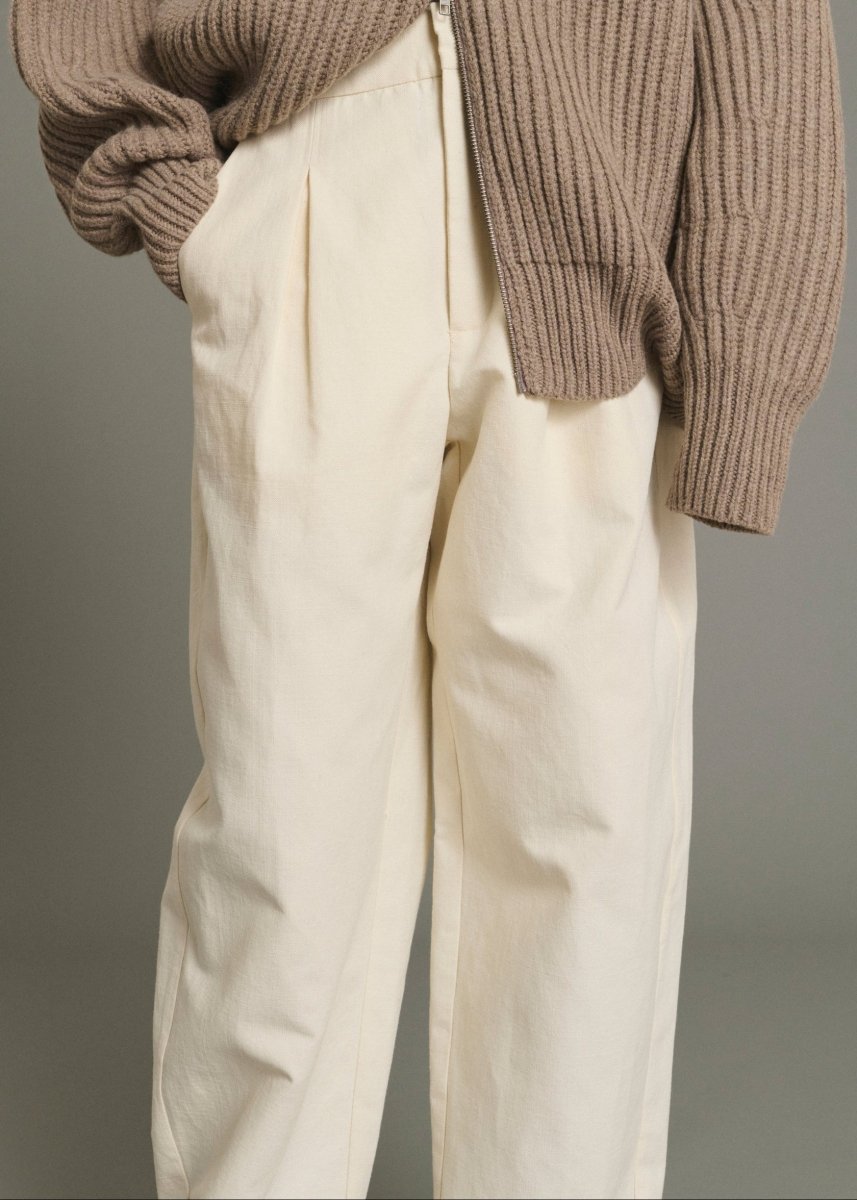 Baptiste Trousers in Ecru from SOEUR at Edito Boutique