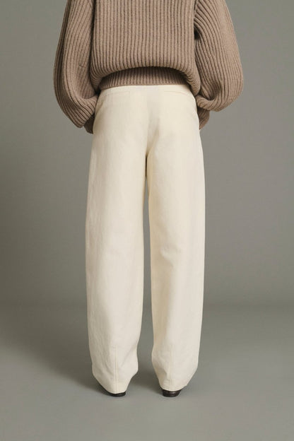Baptiste Trousers in Ecru from SOEUR at Edito Boutique