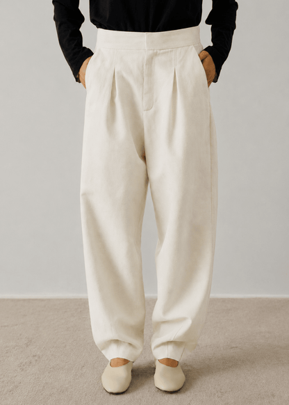 Baptiste Trousers in Ecru from SOEUR at Edito Boutique