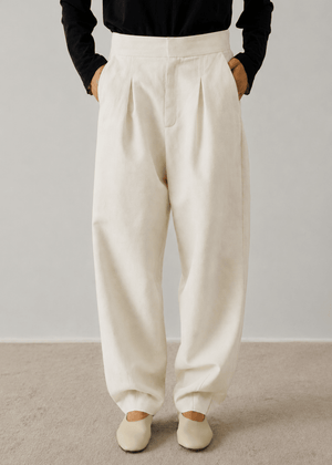 Baptiste Trousers in Ecru from SOEUR at Edito Boutique