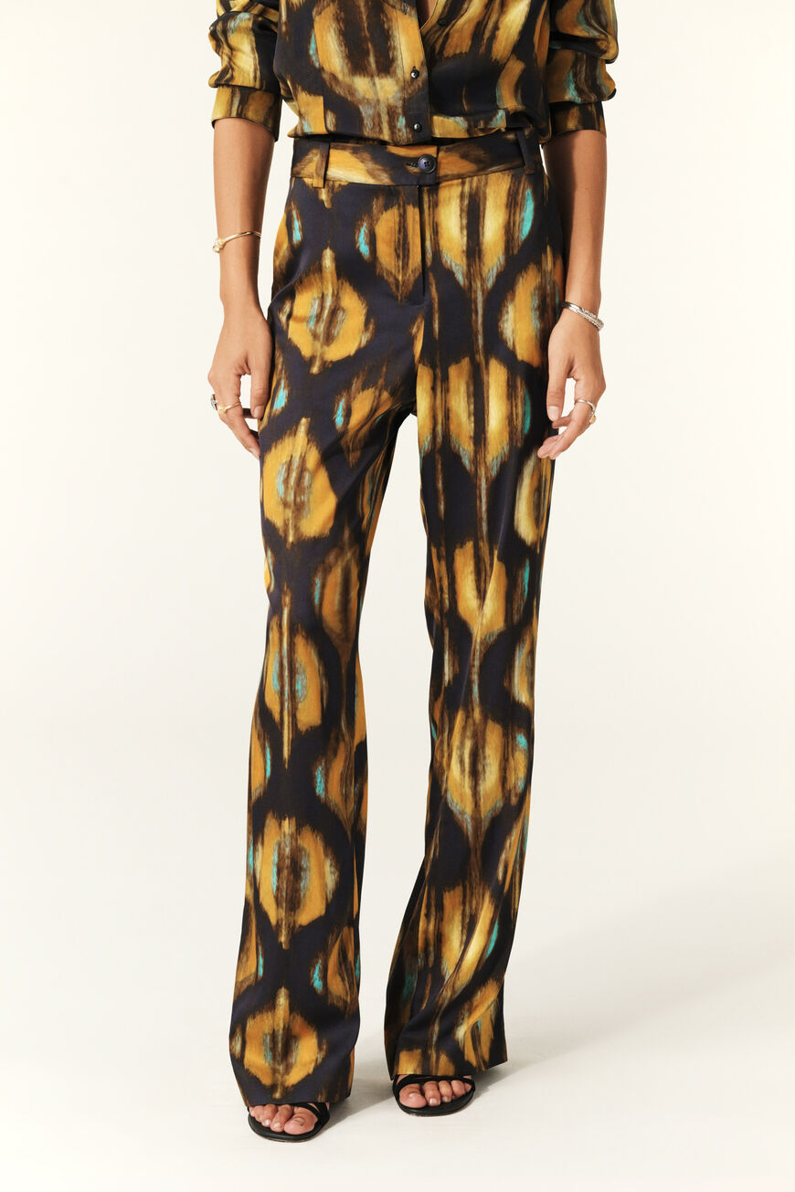 Ba&sh Sama Printed Trousers in Print