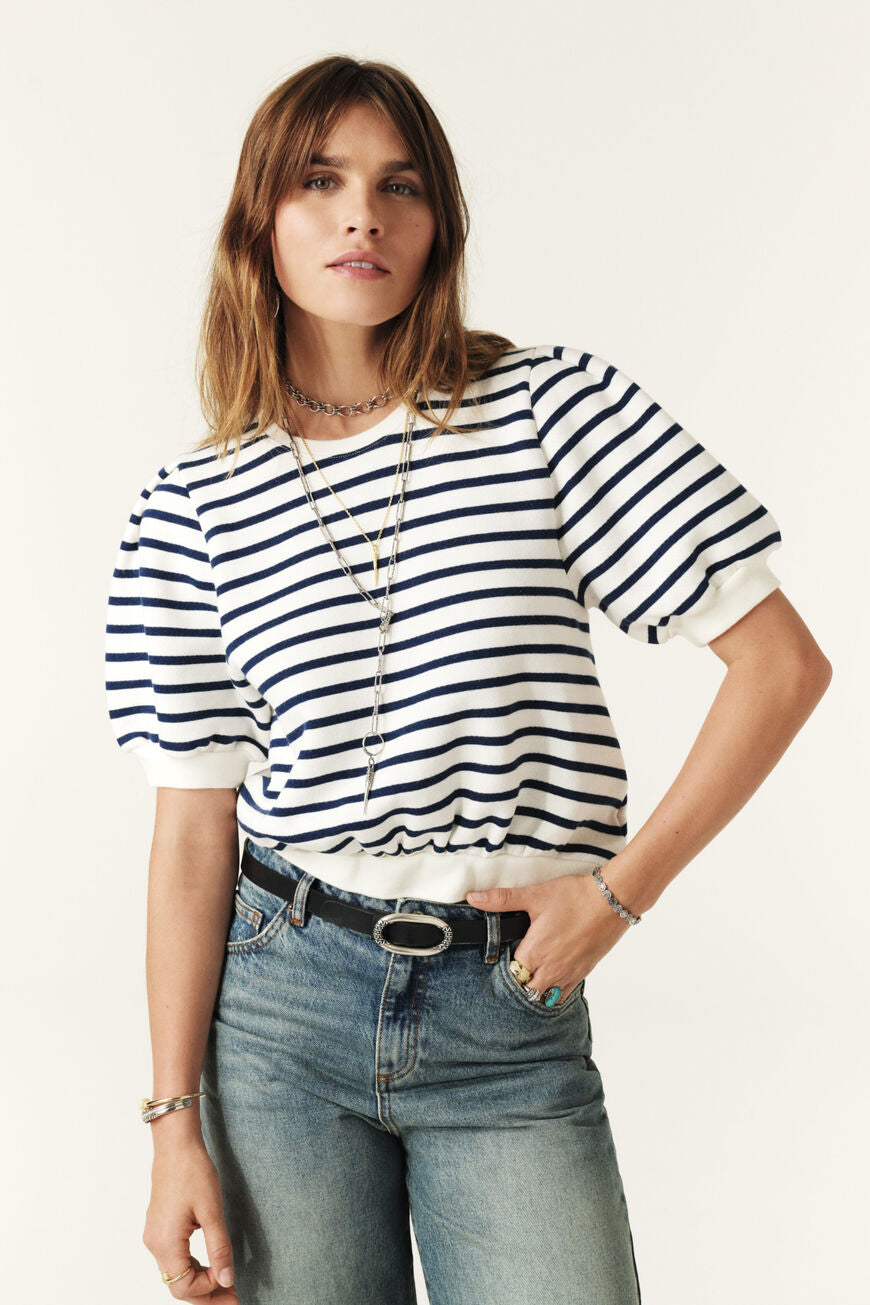 Ba&sh Tamar Sweatshirt in Stripes