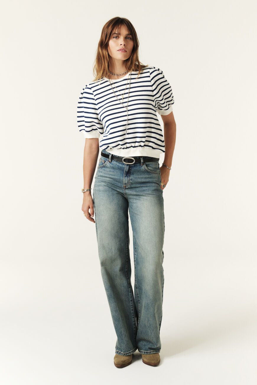 Ba&sh Tamar Sweatshirt in Stripes