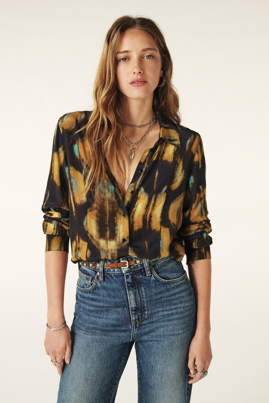 Ba&sh Teya Shirt in Multi Print