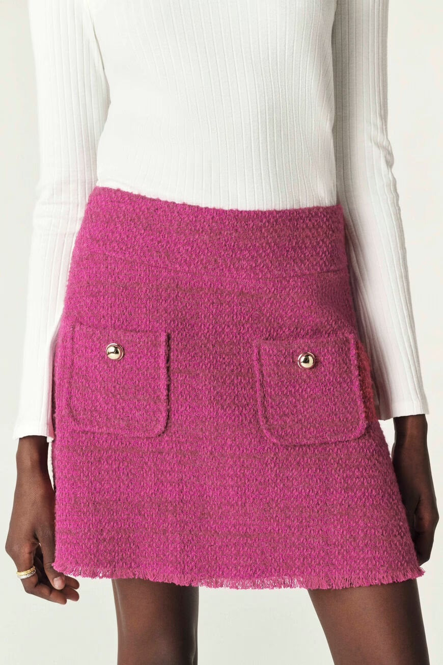 Ba&sh Bonnie Skirt Pink