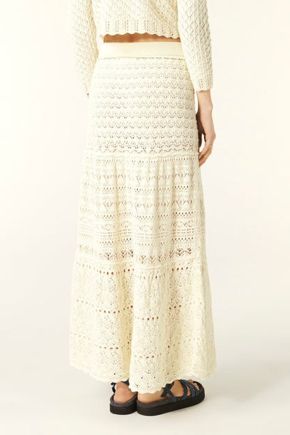 Ba&sh Josh Skirt Cream