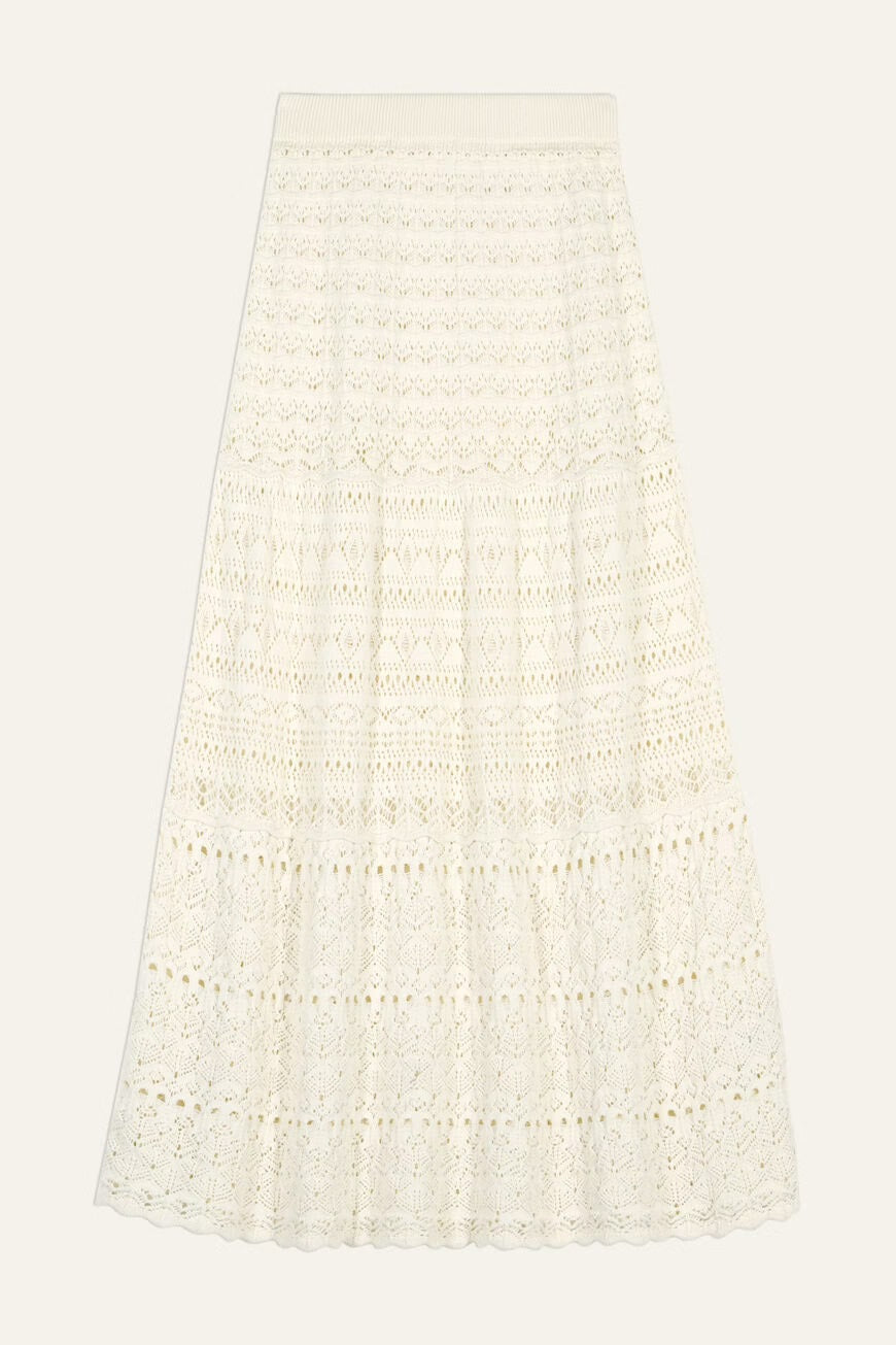 Ba&sh Josh Skirt Cream