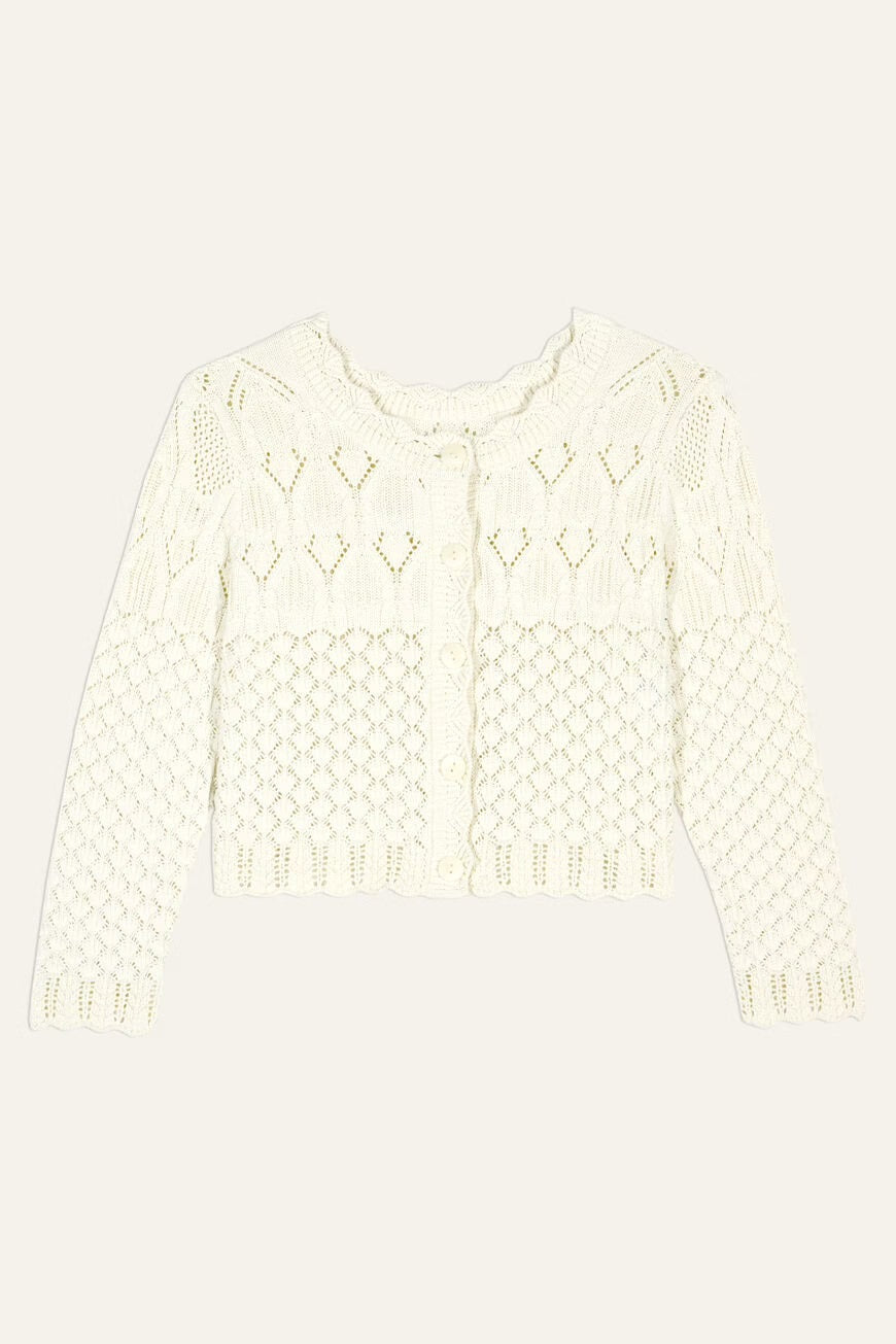 Ba&sh Jump Cardigan Cream