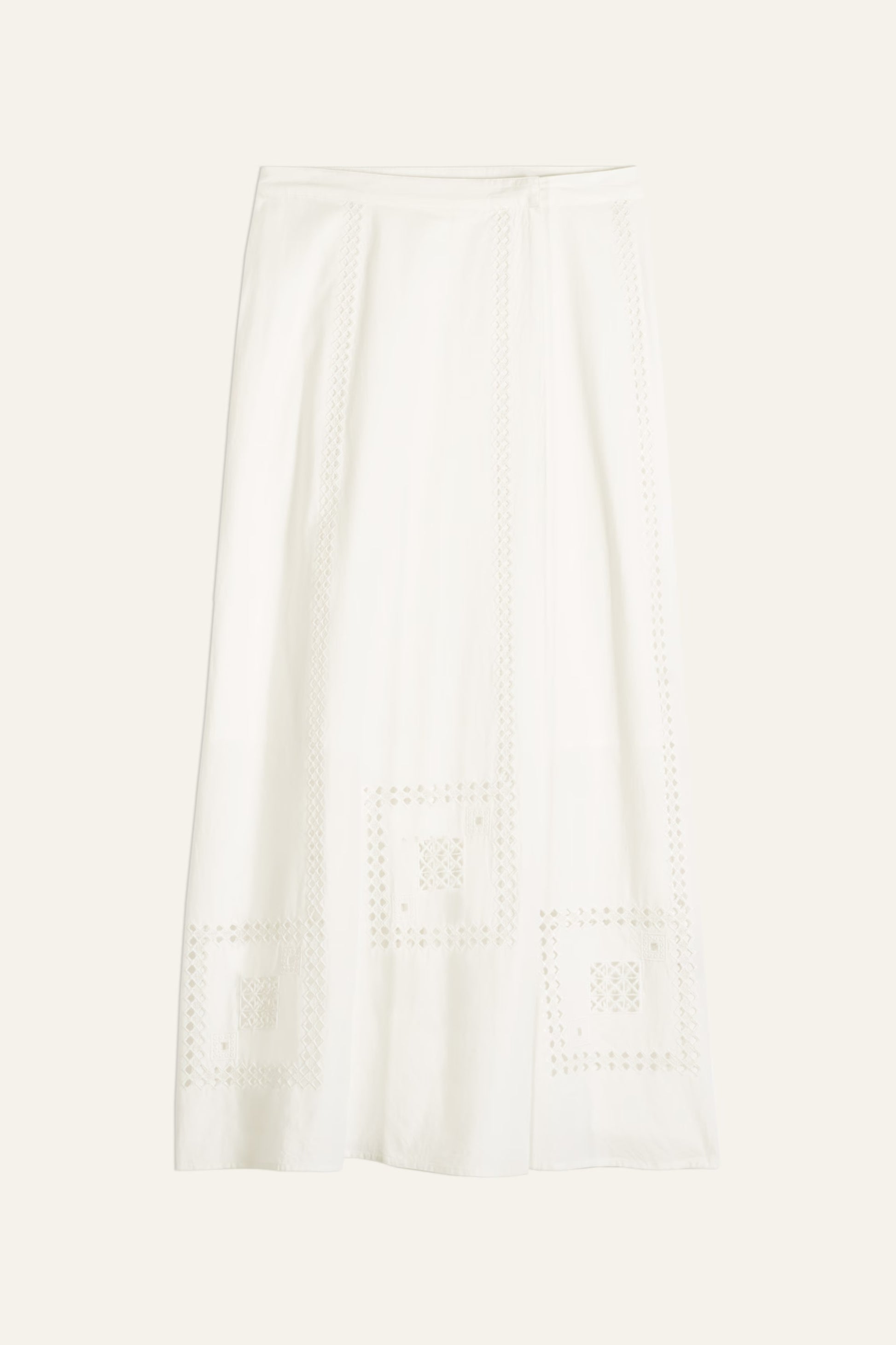 Ba&sh Lermaid Maxi Skirt White