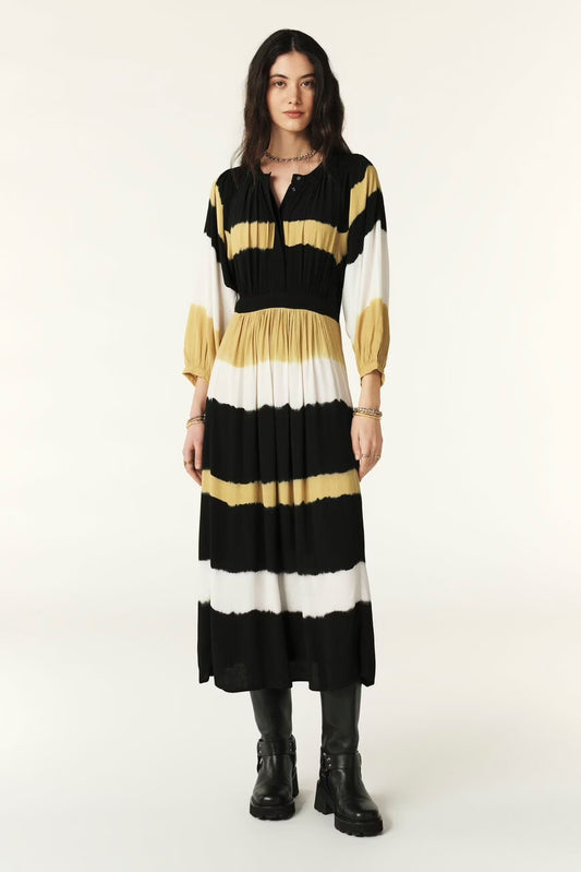 Ba&sh Valeria midi Dress yellow