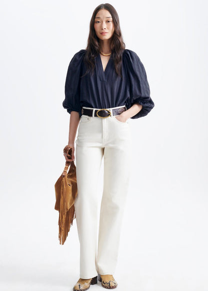 Bell Blouse in Navy from VANESSA BRUNO at Edito Boutique