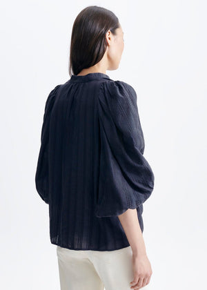 Bell Blouse in Navy from VANESSA BRUNO at Edito Boutique