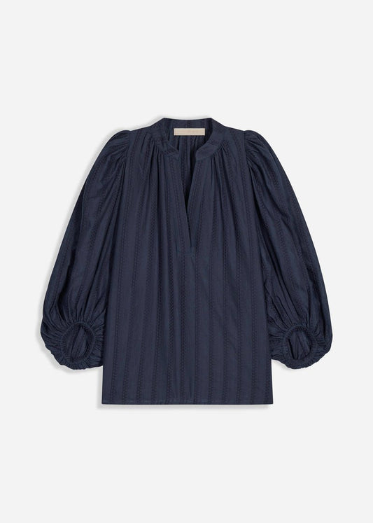Bell Blouse in Navy from VANESSA BRUNO at Edito Boutique