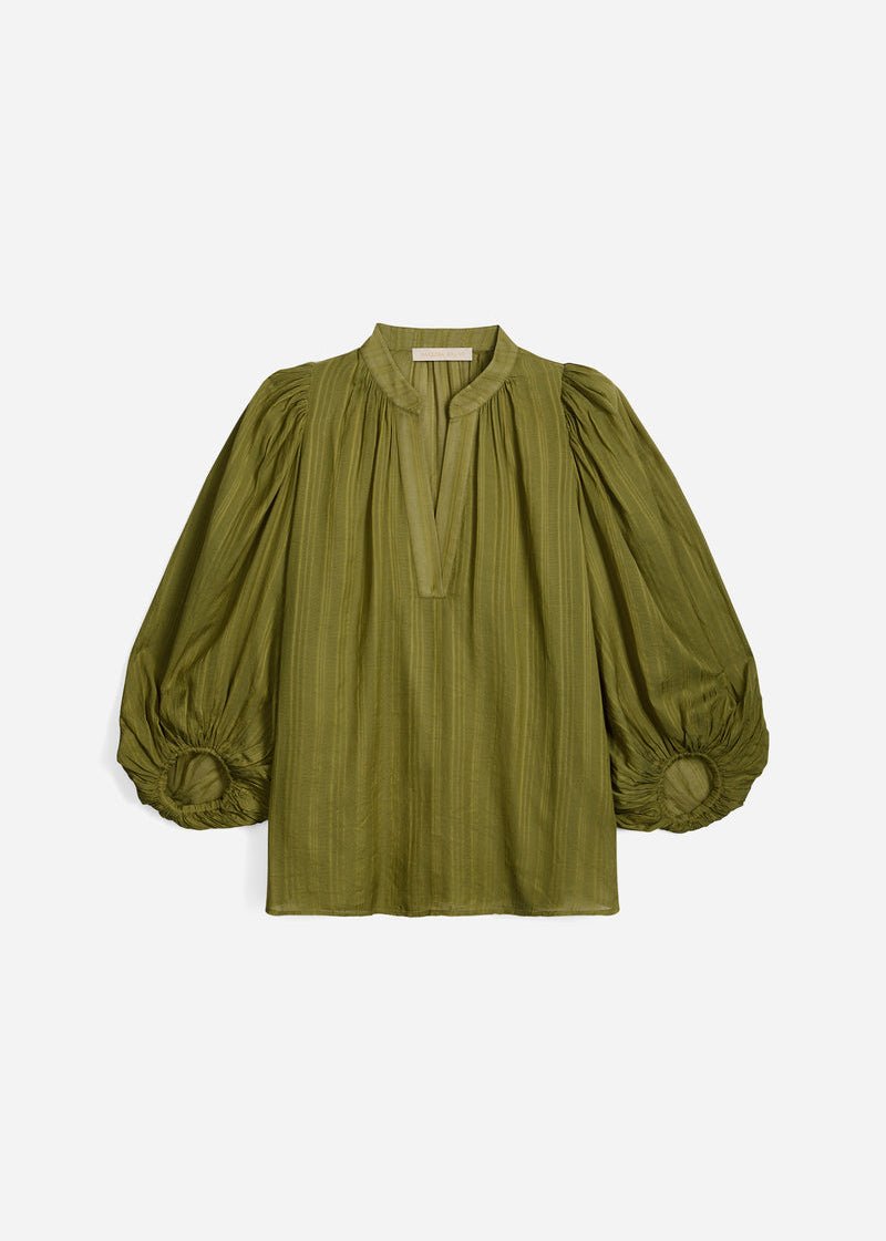 Bell Blouse in Olive from VANESSA BRUNO at Edito Boutique
