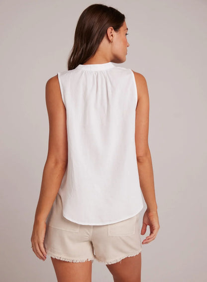 Bella Dahl Sleeveless Pullover White