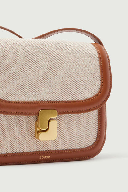 Bellissima Mini Bag in Ecru/Naturel from Soeur