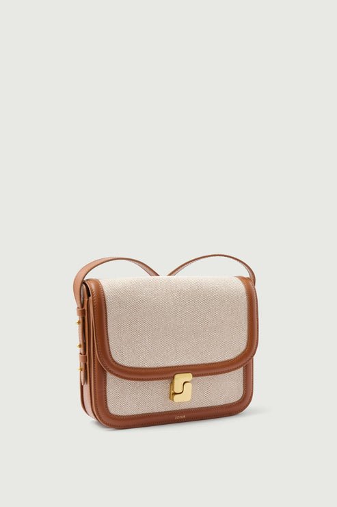 Bellisssima Maxi Bag in Ecru/Naturel from SOEUR at Edito boutique