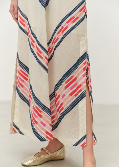 Beloved Dress in Navy/Red from DEVOTION TWINS at Edito boutique