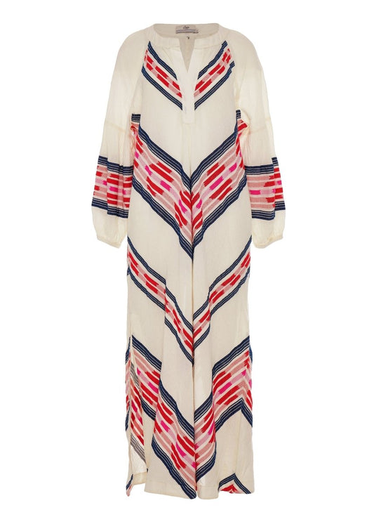 Beloved Dress in Navy/Red from DEVOTION TWINS at Edito boutique