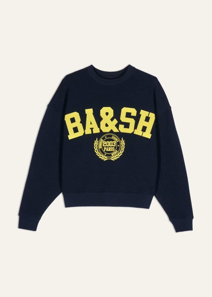 Benjamin Sweatshirt in Navy from BA&SH at Edito boutique