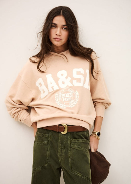 Benjamin Sweatshirt in Powder from BA&SH at Edito boutique