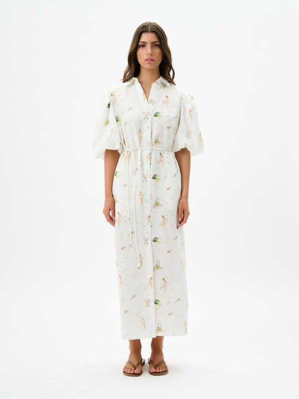Berkeley Dress in Break Point from ROAME at Edito boutique