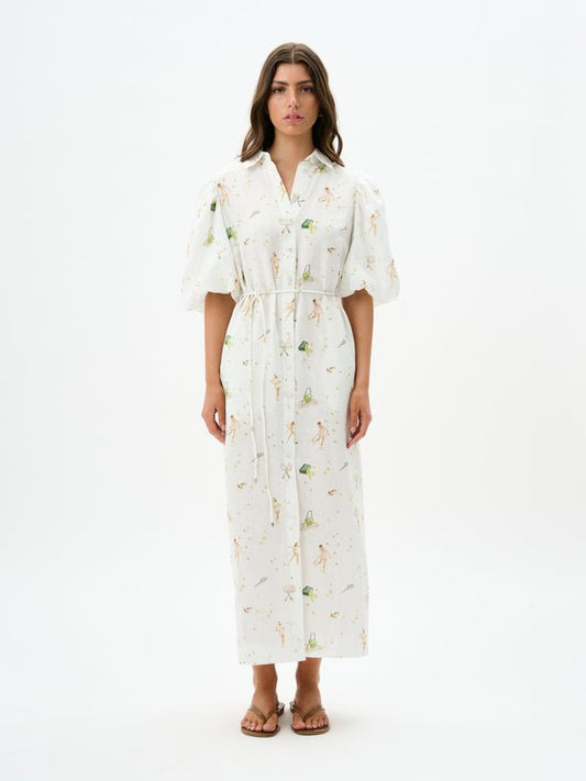 Berkeley Dress in Break Point from ROAME at Edito boutique