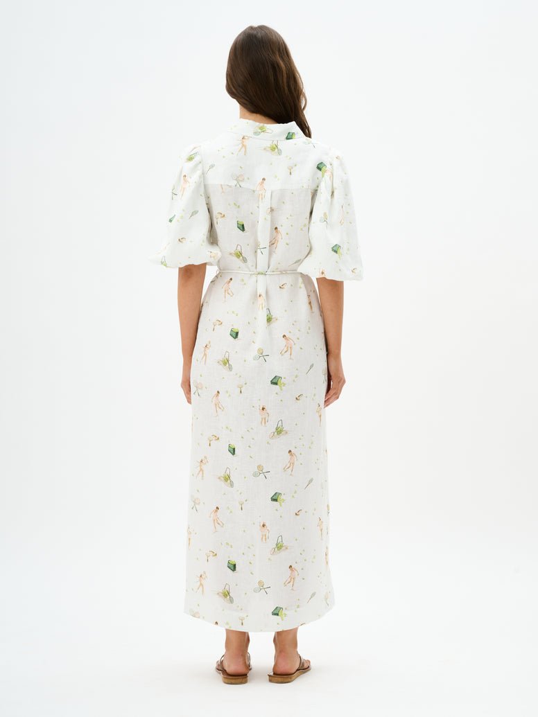 Berkeley Dress in Break Point from ROAME at Edito boutique