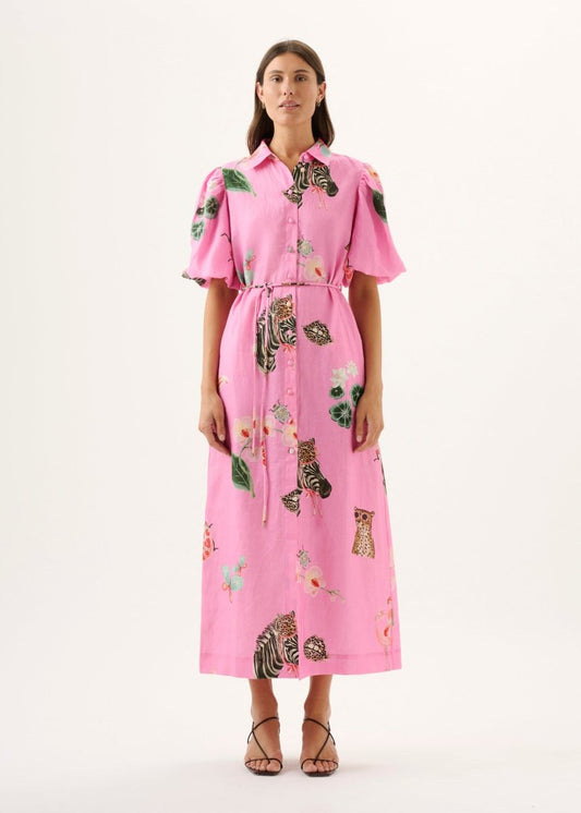 Berkeley Dress in Jungle Amour from ROAME at Edito boutique