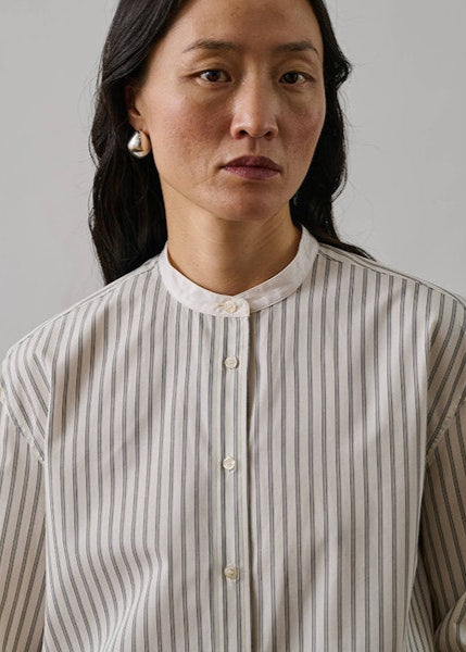 Bermudes Shirt in White/Black from Soeur