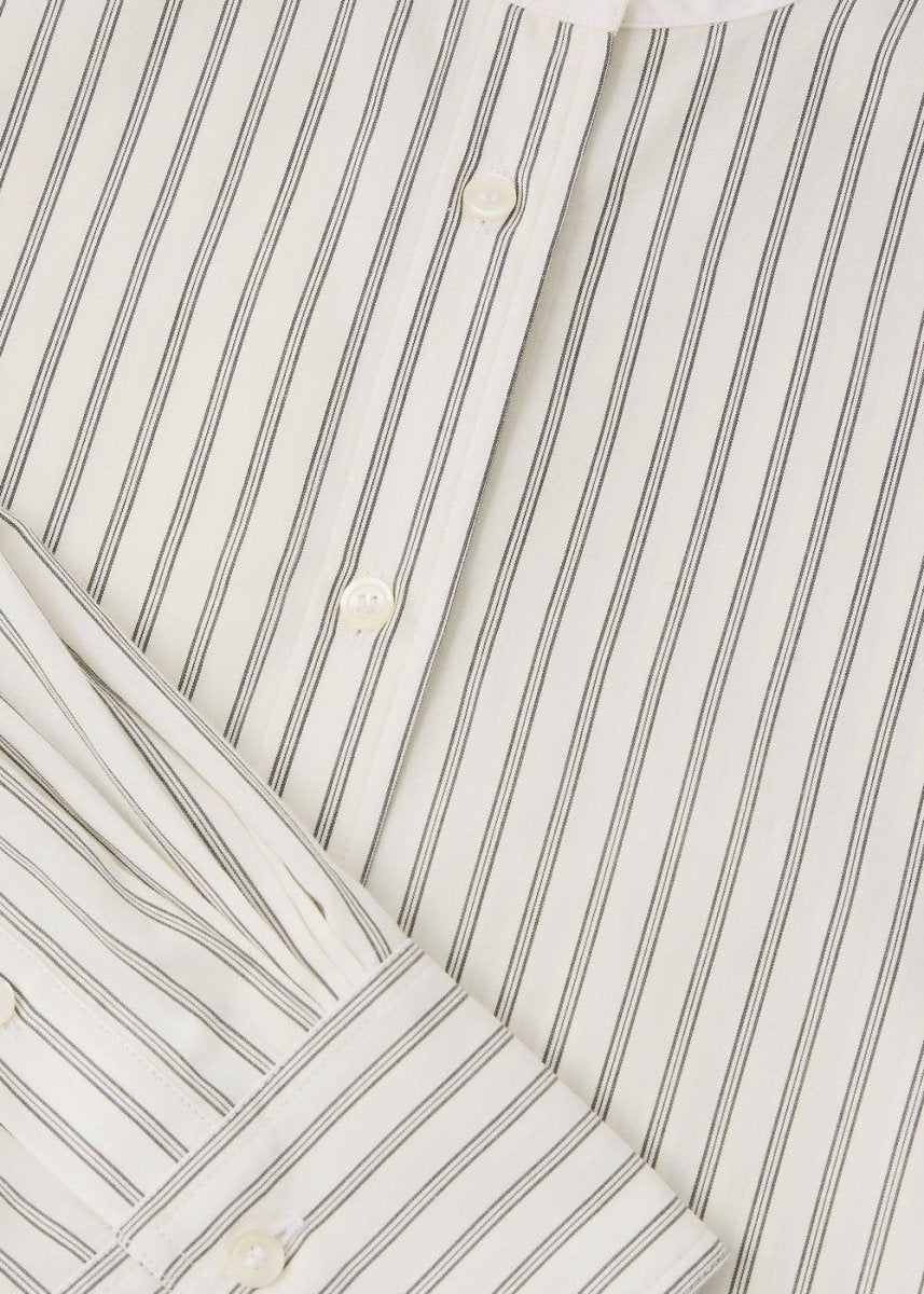 Bermudes Shirt in White/Black from SOEUR at Edito boutique