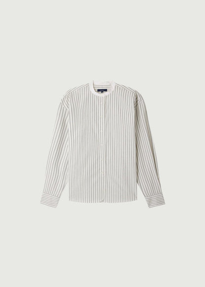 Bermudes Shirt in White/Black from SOEUR at Edito boutique