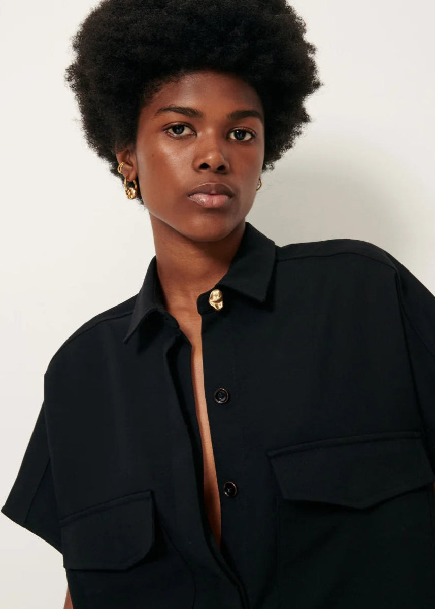 Bianca Shirt in Black from SESSUN at Edito boutique