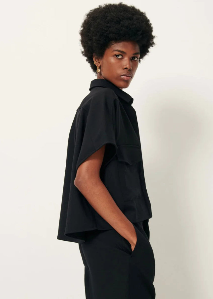 Bianca Shirt in Black from SESSUN at Edito boutique