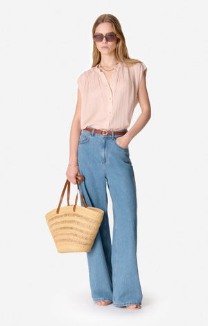 Bilbao Jeans in Light Indigo from VANESSA BRUNO at Edito boutique