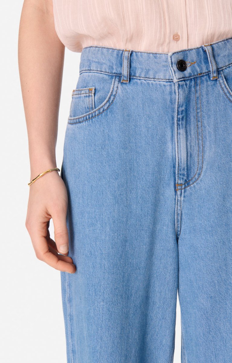 Bilbao Jeans in Light Indigo from VANESSA BRUNO at Edito boutique