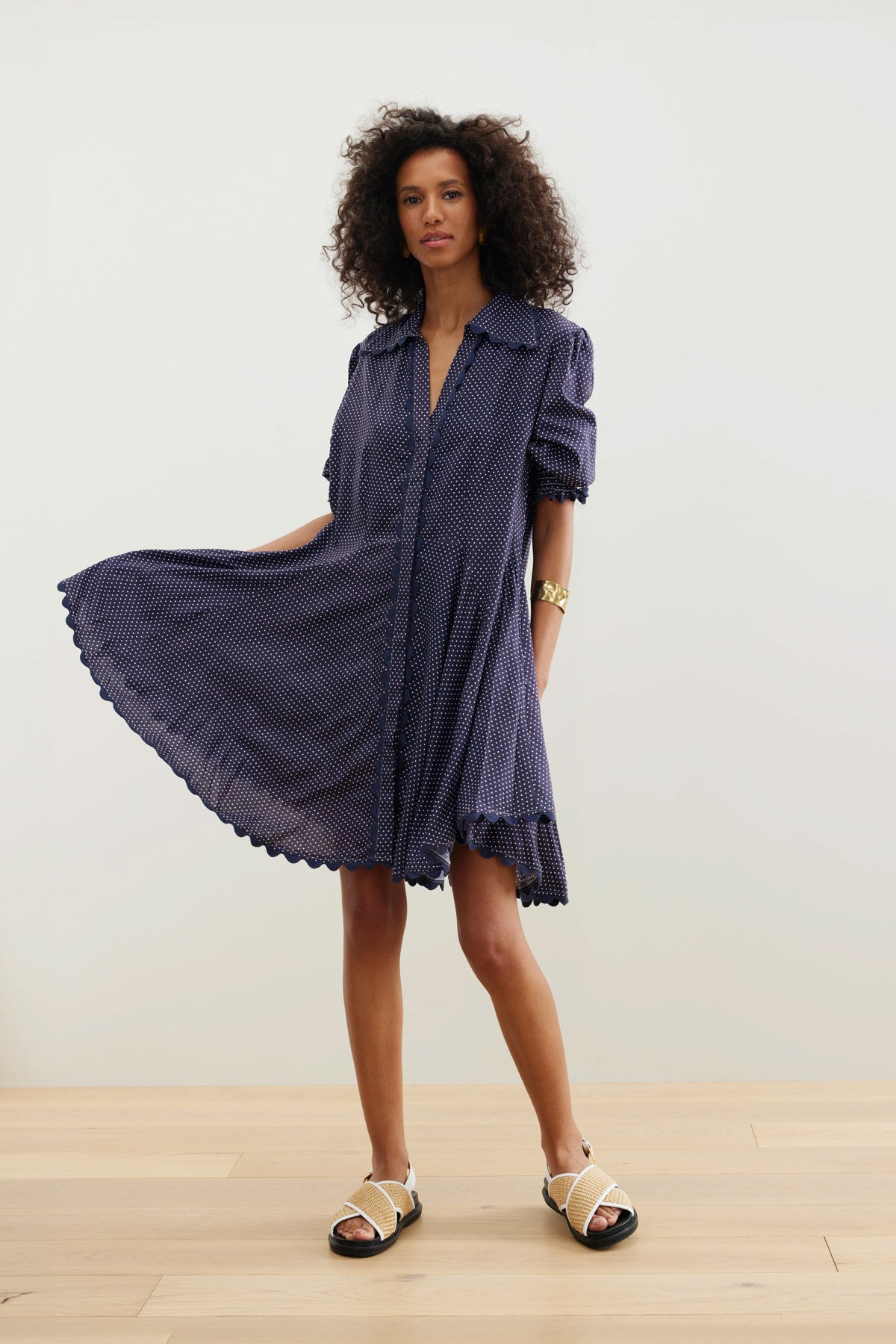 Binnywear Coco Bango Dress in Navy