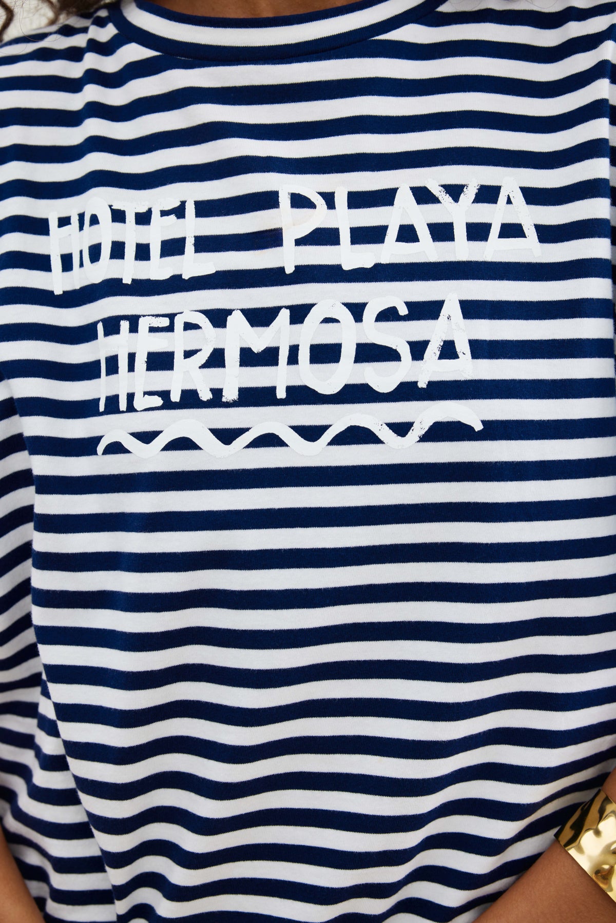 Binnywear Hotel Playa Hermosa Tee in stripes