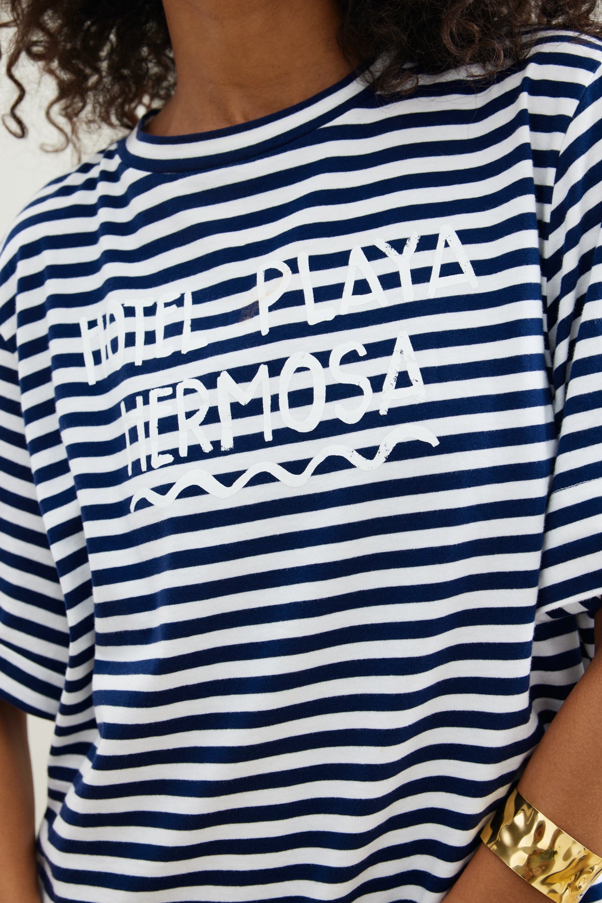 Binnywear Hotel Playa Hermosa Tee in stripes