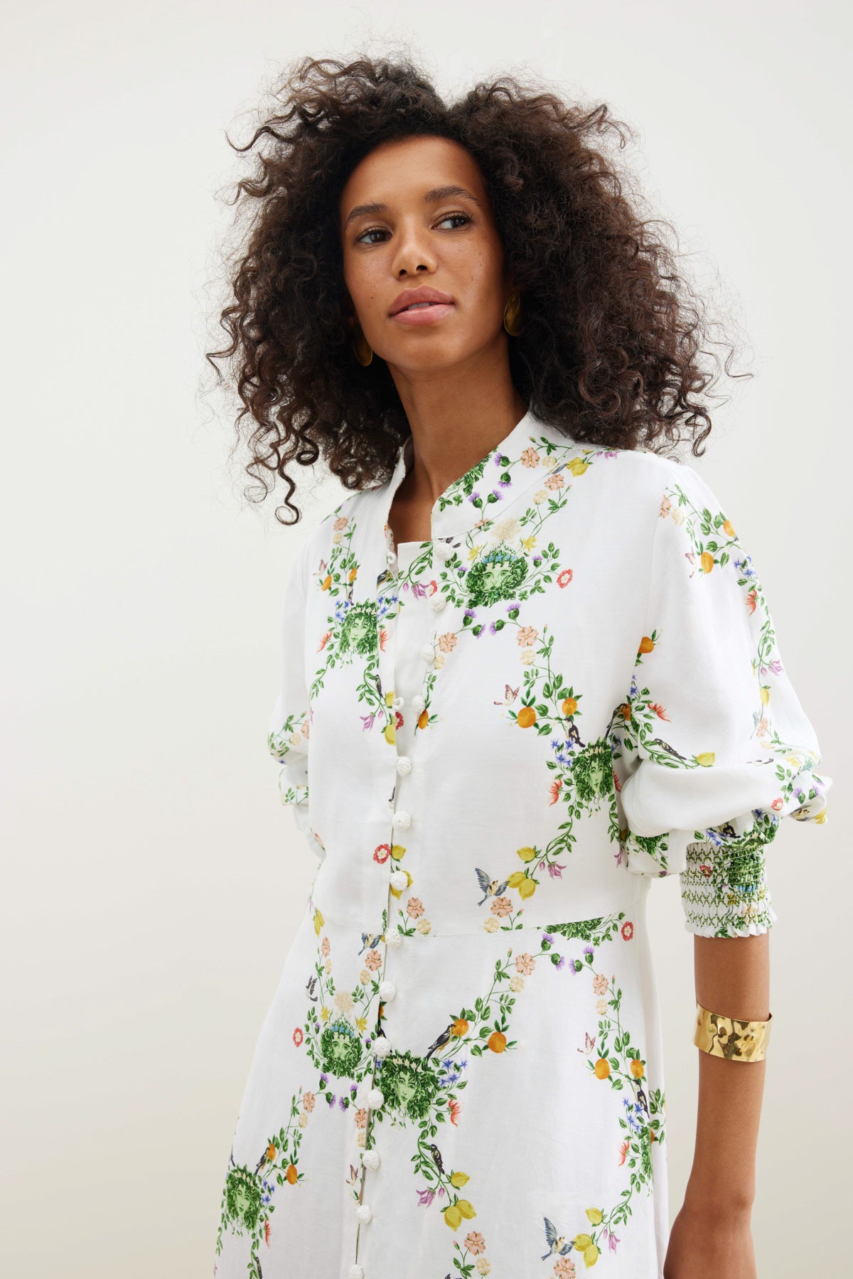 Binnywear Market Gardeners Dress in Floral