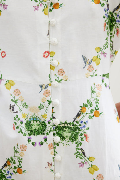 Binnywear Market Gardeners Dress in Floral