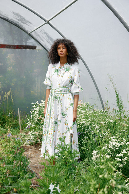 Binnywear Market Gardeners Dress in Floral