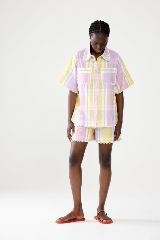 Binnywear Nile Shirt in Motswana Print