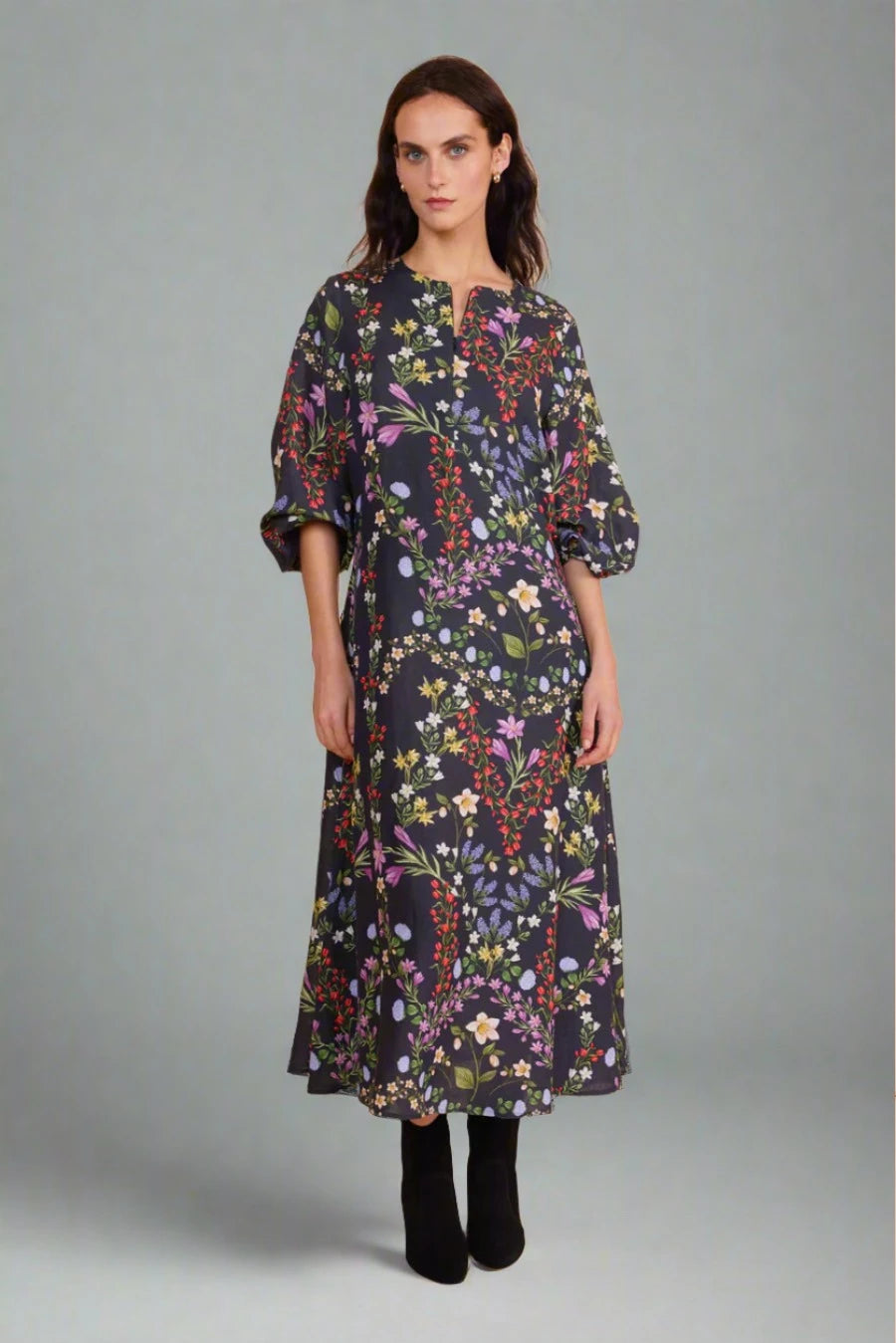 Binnywear George midi dress floral