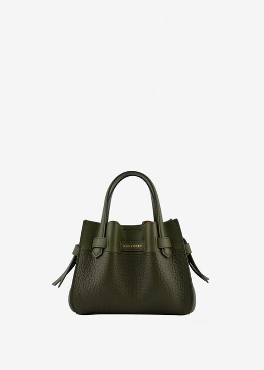 Blossom Bag in Khaki from POURCHET at Edito boutique